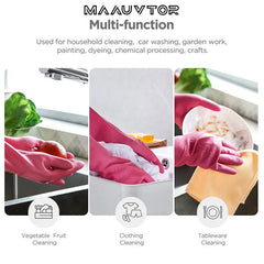 Dishwashing Cleaning Gloves Waterproof