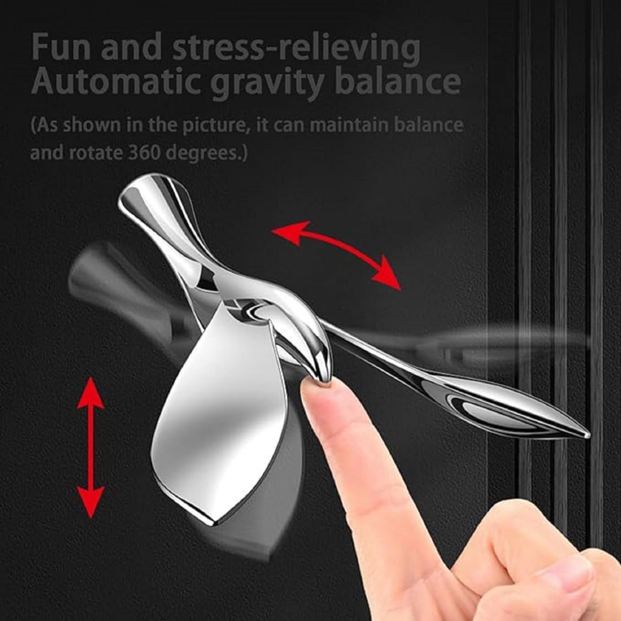 Magical Balance Bird Sculpture – Gravity-Defying Physics Toy for Desk Home Office – Anti-Stress Bird Balancer Decoration for Adults and Kids – Desktop Ornament – Pack of 1