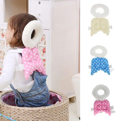 Cotton Baby Head Protector Baby Toddlers Head Safety Pad Cushion Baby Back Protection Prevent Toddlers Injured (Multicolor)