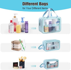 Wash Bag Pouch for Travel Kit (blue)