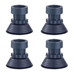 4 pcs Washing Machine Vibration Pads - Adjustable Dryer Shock & Noise Cancelling Pads, Anti Vibration Pads for Washing Machine Support, Height Adjustment Feet for Refrigerators