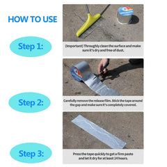 Aluminum Foil Waterproof Leakage Repair Tape for Surface Crack