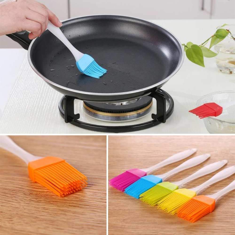 Silicon Oil Basting & Pastry Brushes for Grilling, Tandoor, Cooking, Baking, Glazing, BBQ Kitchen, Multicolor (Set of 2, Big, 9 inch Each)