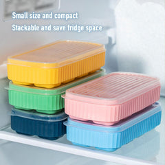 OyzekX Ice Cube Trays Silicone Ice Cube Molds, Easy-Release and Flexible Ice Trays BPA Free, for Whiskey Cocktail, Stackable and Safe Ice Cube Honeycomb Small Cubes Fridge Bar Soft Tray (8 Cavity)
