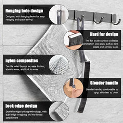 GADGETS Mini Gap Cleaning Brush Hard Bristle Gap Brush for Cleaning Multipurpose Crevice Cleaning Brush Dead Corner Cleaning Brush Used for Home Toilet Bathroom Kitchen Tiles Window Slots (1 pcs)