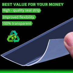 Silicone Adhesive 3 Meter Door Gap Seal Strip