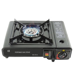 2 In 1 Portable Gas Stove Portable Gas Stove Cooking Gas burner with Carrying Case for Outdoor Camping Hiking Trekking