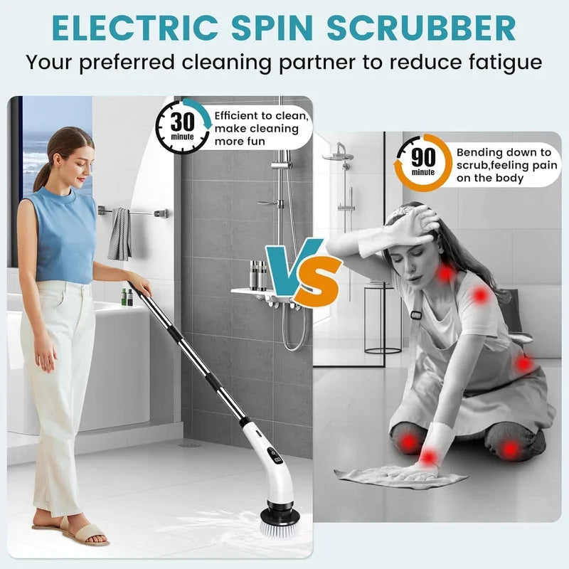 Electric Spin Scrubber