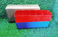 2 Pieces Multipurpose Plastic Storage Drawer Socks Undergarments Organizer