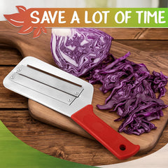 Modern Cabbage Shredder & Kitchen Grater – Stainless Steel Knife, Fruit Chopper, Coleslaw Cutter, Red Cabbage Slicer
