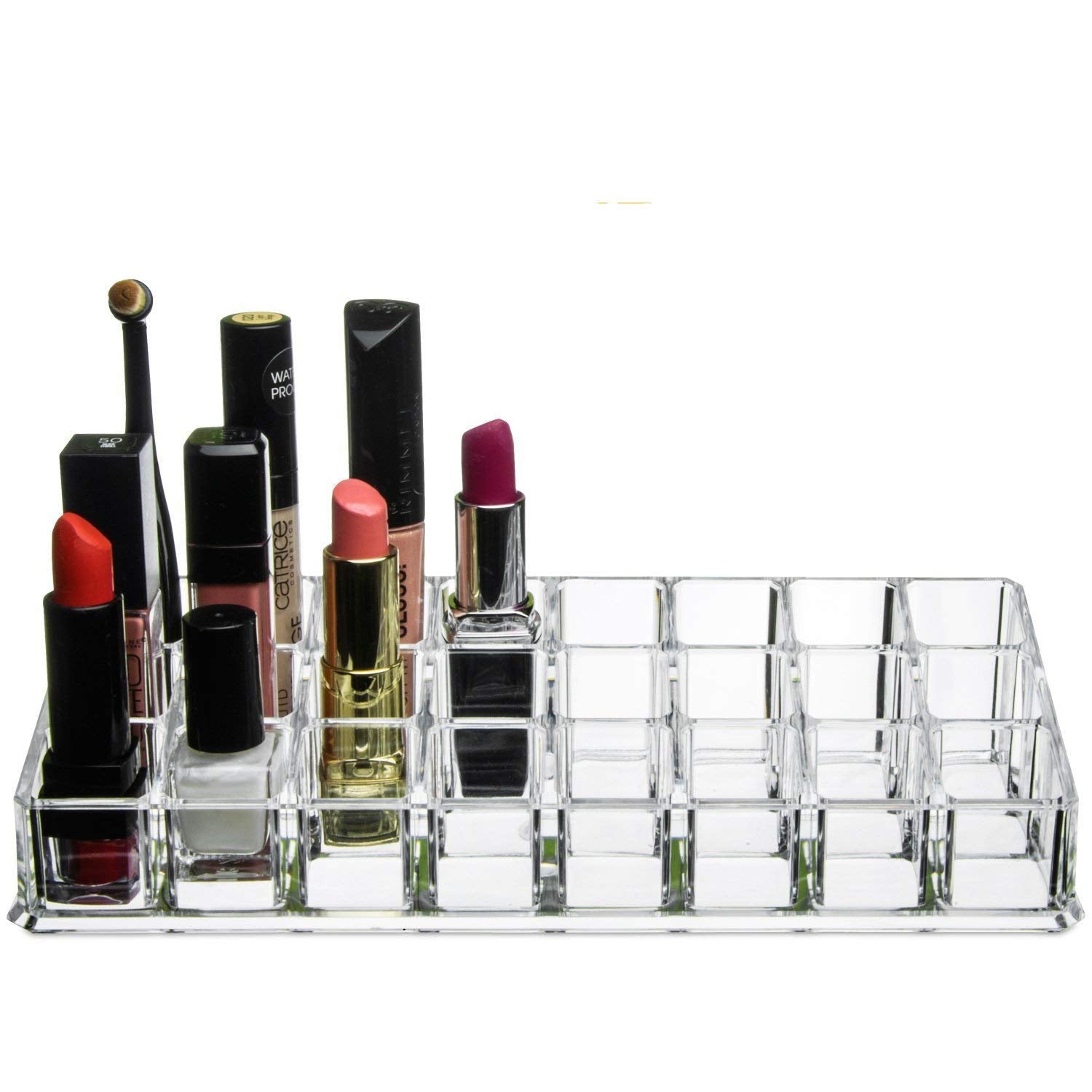 OyzekX Cosmetic Lipstick Makeup Organiser Display Storage Stand Holder (24 Section)