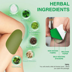 Herbal Knee Pain Relief Patches Arthritis Inflammation Patch Sticker
