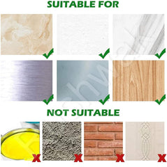Wall Fixture Clips Plant Climbing Plant Fixer Self-Adhesive Hook Plant Vine Traction Invisible Wall Vines Fixture Wall Sticky Hook Vines Fixing Clip (Green)