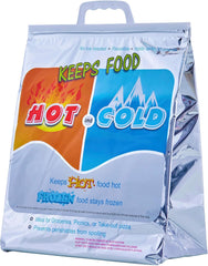 Hot and Cold Insulated Bags for Food Delivery, Keeps Food Warm or Frozen, Food Storage for Hot and Frozen Food for Travel, Disposable Cooler Bag, Reinforced Thermal Lunch Bag (1)