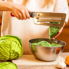 Modern Cabbage Shredder & Kitchen Grater – Stainless Steel Knife, Fruit Chopper, Coleslaw Cutter, Red Cabbage Slicer