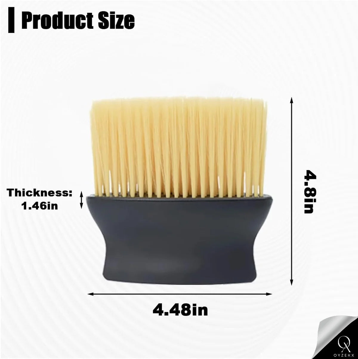 OyzekX Car Interior Cleaning Brush | AC Vent Brush | Scratch Free Car Duster | Multifunctional Car Brush for Cleaning Car Interior, PC, Laptop, Keyboard (Big Brush)