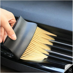 OyzekX Car Interior Cleaning Brush | AC Vent Brush | Scratch Free Car Duster | Multifunctional Car Brush for Cleaning Car Interior, PC, Laptop, Keyboard (Big Brush)