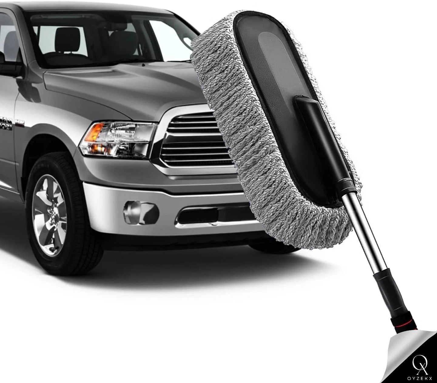 OyzekX Car Interior Cleaning Brush | AC Vent Brush | Scratch Free Car Duster | Multifunctional Car Brush for Cleaning Car Interior, PC, Laptop, Keyboard (Big Duster)