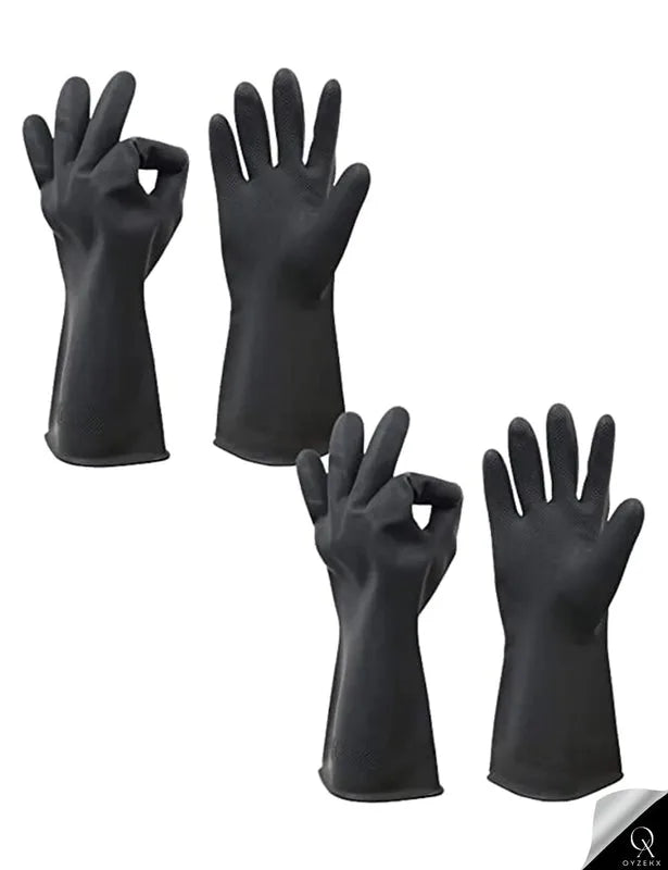 OyzekX Rubber Cleaning Gloves