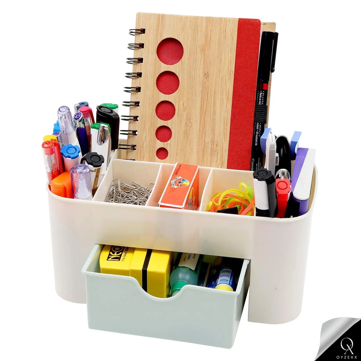 OyzekX Cosmetic Lipstick Makeup Organiser Display Storage Stand Holder (7 Compartment)