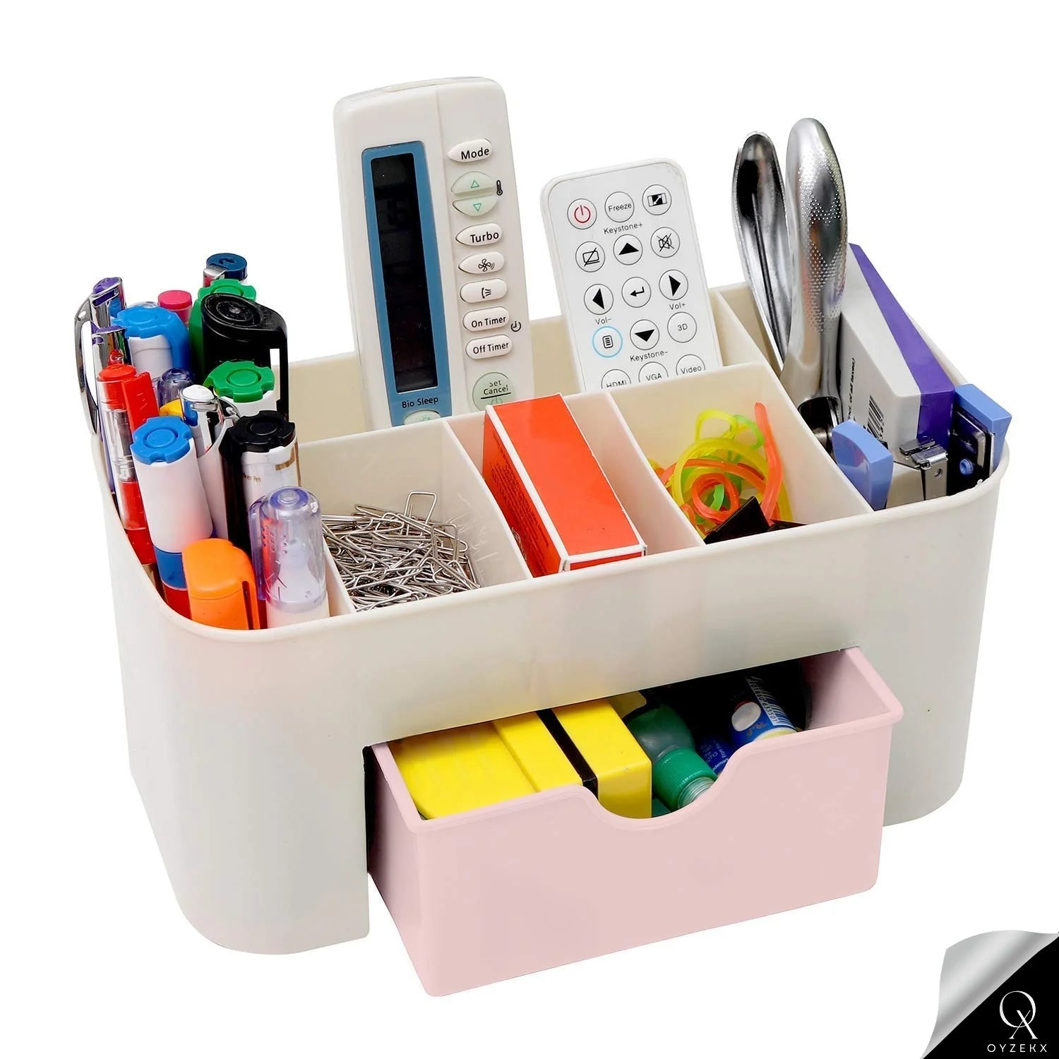 OyzekX Cosmetic Lipstick Makeup Organiser Display Storage Stand Holder (7 Compartment)