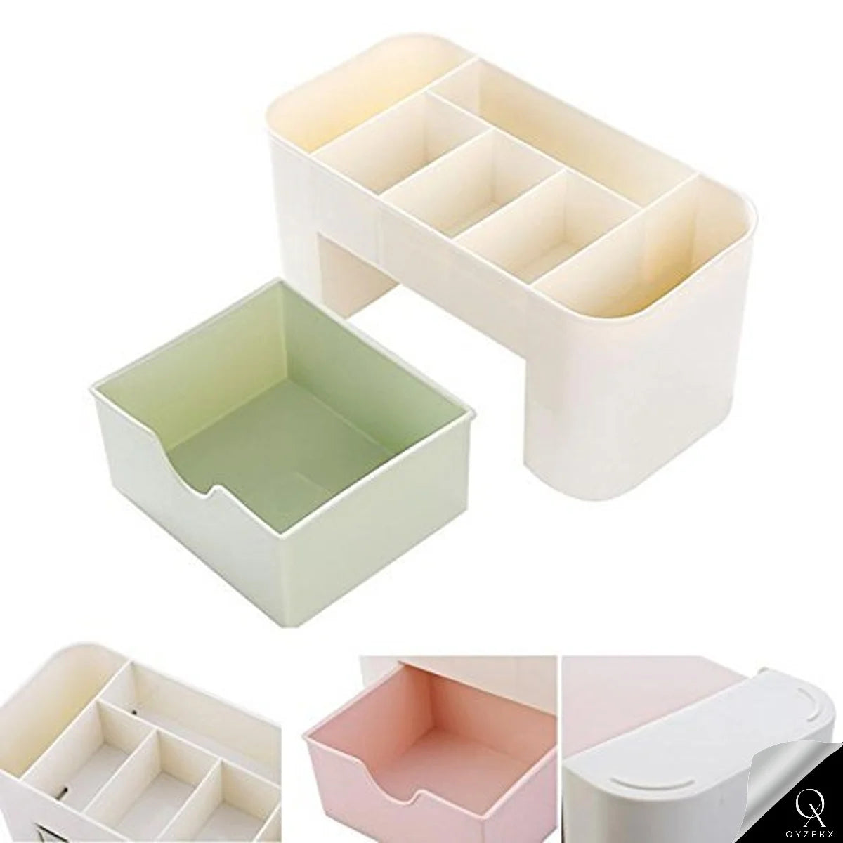 OyzekX Cosmetic Lipstick Makeup Organiser Display Storage Stand Holder (7 Compartment)