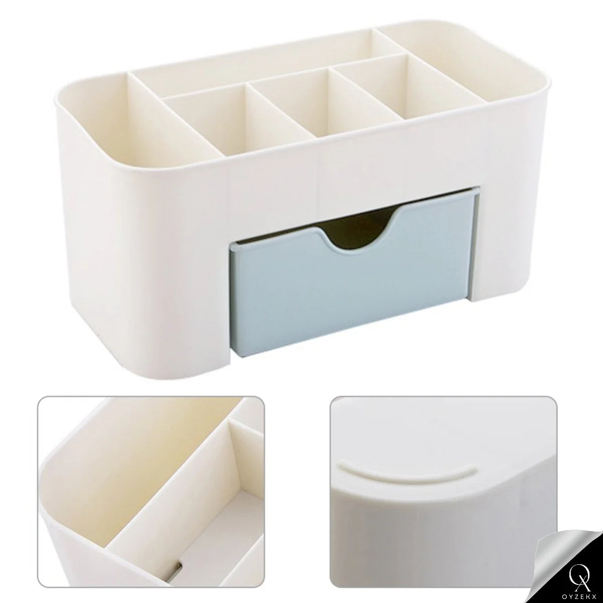 OyzekX Cosmetic Lipstick Makeup Organiser Display Storage Stand Holder (7 Compartment)