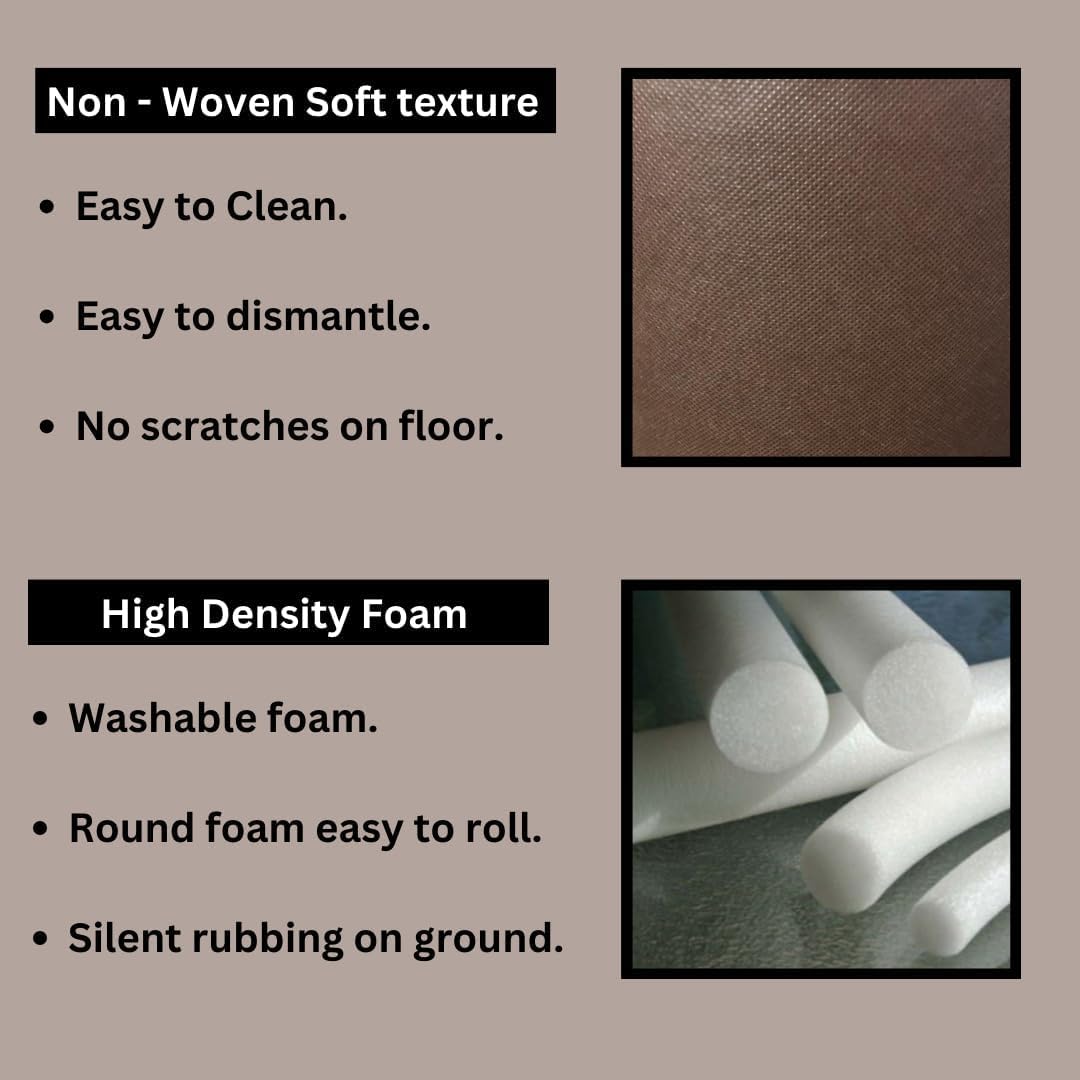 Door Guard (39 Inches) Gap Filler for Door Bottom Seal Strip, Sound Proof, Reduce Noise, Energy Saving Door Stopper for Reduce Door Dust, Insects Protector (Pack of 1)