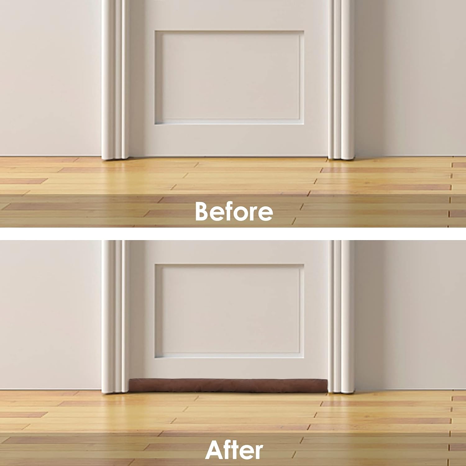 Door Guard (39 Inches) Gap Filler for Door Bottom Seal Strip, Sound Proof, Reduce Noise, Energy Saving Door Stopper for Reduce Door Dust, Insects Protector (Pack of 1)