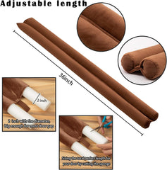 Door Guard (39 Inches) Gap Filler for Door Bottom Seal Strip, Sound Proof, Reduce Noise, Energy Saving Door Stopper for Reduce Door Dust, Insects Protector (Pack of 1)
