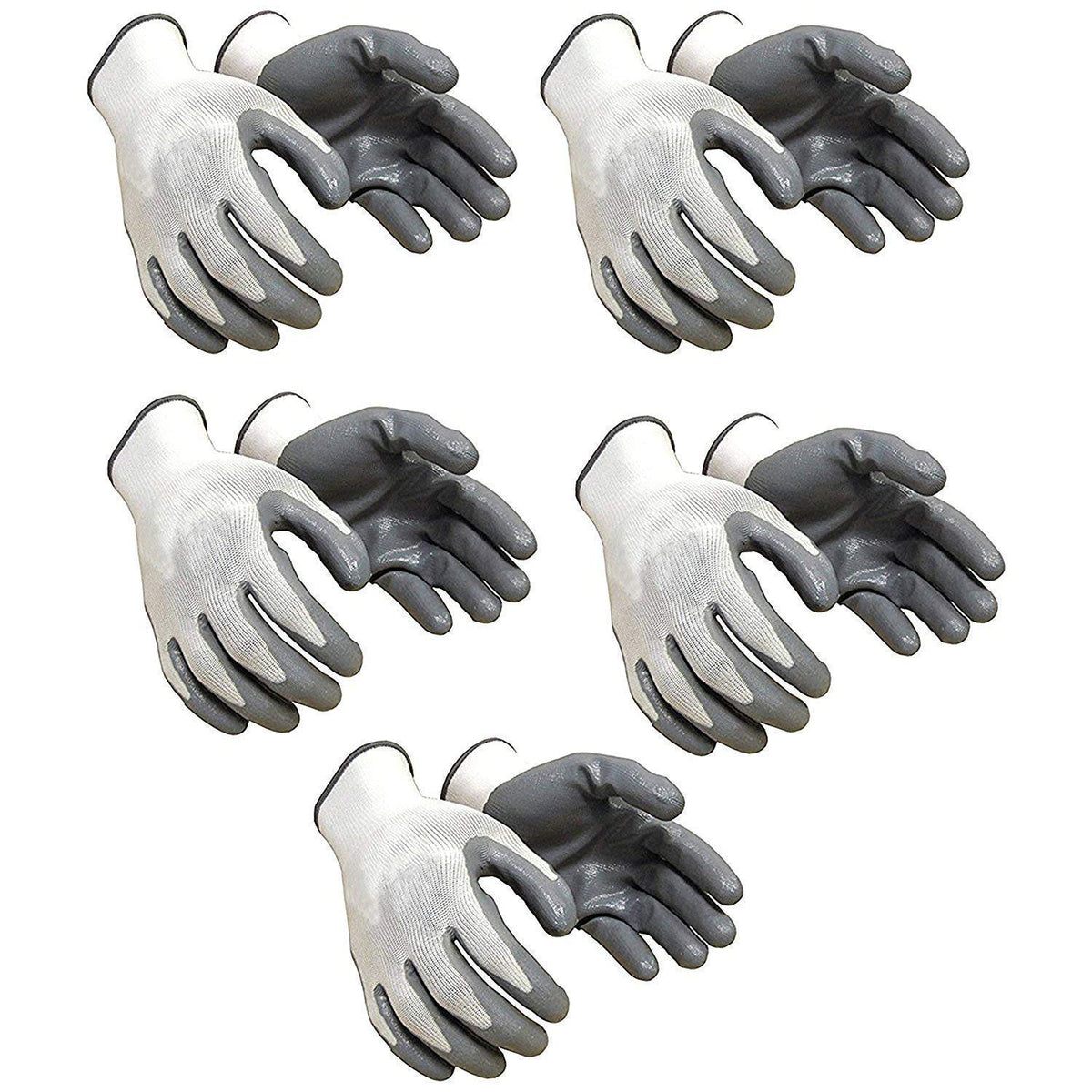 Anti Cutting Cut Resistant Hand Safety Gloves Cut-Proof Protection with Rubber Grade (5)
