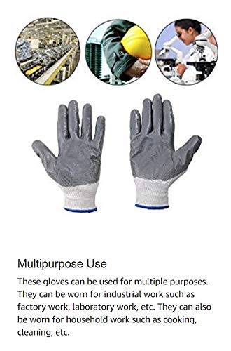 Anti Cutting Cut Resistant Hand Safety Gloves Cut-Proof Protection with Rubber Grade (5)