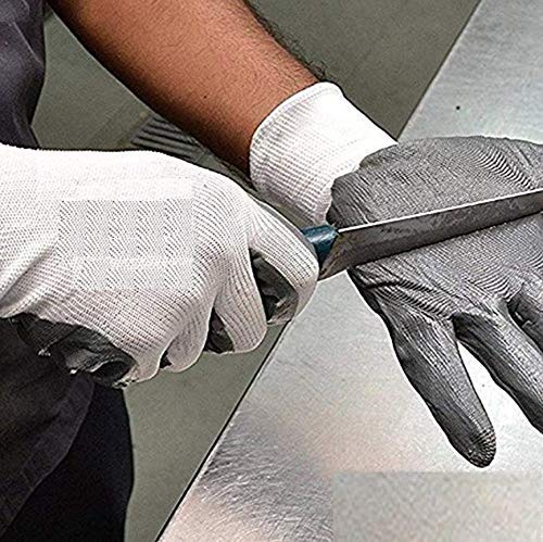 Anti Cutting Cut Resistant Hand Safety Gloves Cut-Proof Protection with Rubber Grade (5)