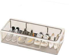 Multifunctional Transparent Shoe box Large capacity Stackable under the bed Shoes Storage box Bedroom Living room Storage Foldable Space-saving