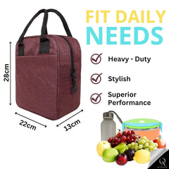OyzekX Lunch Bag for Women & Men, Insulated Lunch Bag, Large Waterproof Tote Bag, Leakproof Lunch Tote for Office Work School Picnic Beach Workout Travel