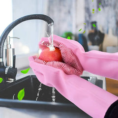 Gloves Magic Silicone Dish Washing Gloves