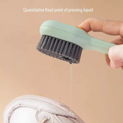Multifunctional Shoe Brush with Liquid Box