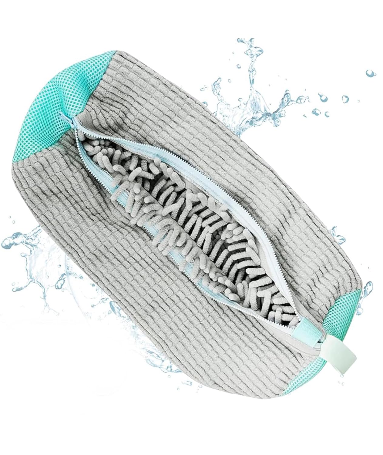 Shoe washing machine bag, Laundry shoe pouch for washer and dryer, Reusable and Durable Zipper Plush Washing Machine Bag for Sneakers, Delicates and Toys