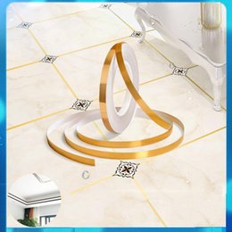 Tile stickers for flooring, tiles gap tape waterproof filling sticker,Self-Adhesive ceramic,marble Wall & Floor Decor Tape (0.5 cm * 50 Meter)