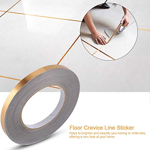 Tile stickers for flooring, tiles gap tape waterproof filling sticker,Self-Adhesive ceramic,marble Wall & Floor Decor Tape (0.5 cm * 50 Meter)