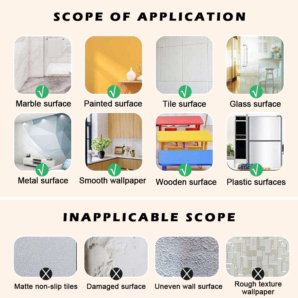Tile stickers for flooring, tiles gap tape waterproof filling sticker,Self-Adhesive ceramic,marble Wall & Floor Decor Tape (0.5 cm * 50 Meter)