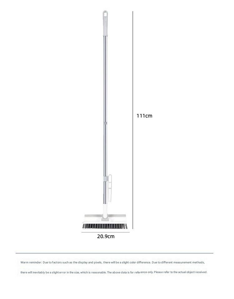 3 in 1 Multifunctional Floor Scrub Brush with Long Handle180°Rotating Stiff Bristle Scrape Brush for Cleaning Wall Corner Patio Bathroom Garage Kitchen Wall Deck Tub Tile